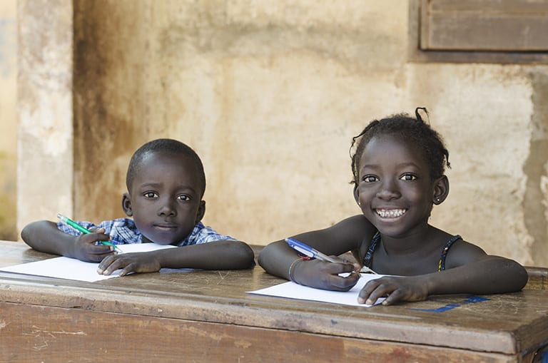 school children in Africa